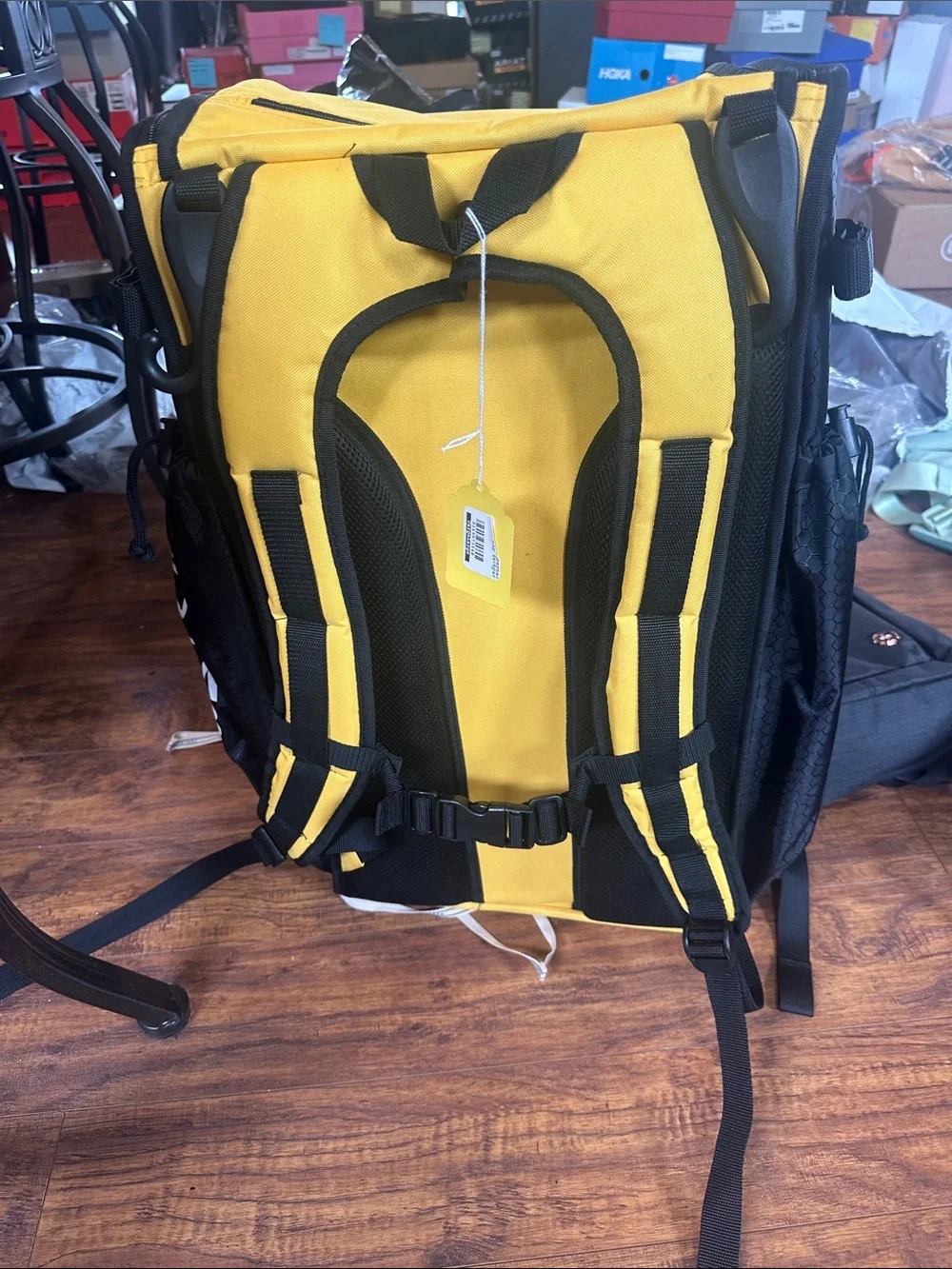 Boombah Yellow Superpack Baseball Bag